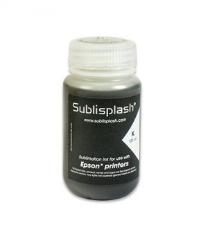 Сублимациска боја за Epson - Sublisplash® 125 ml Black