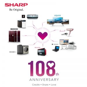 Sharp 108 anniversary