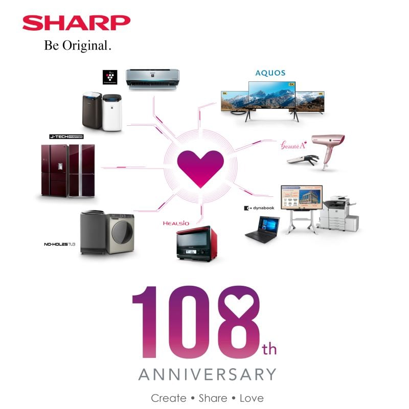 Sharp 108 anniversary