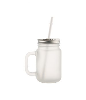 (BM12F) Стаклена тегличка, мат 350ml