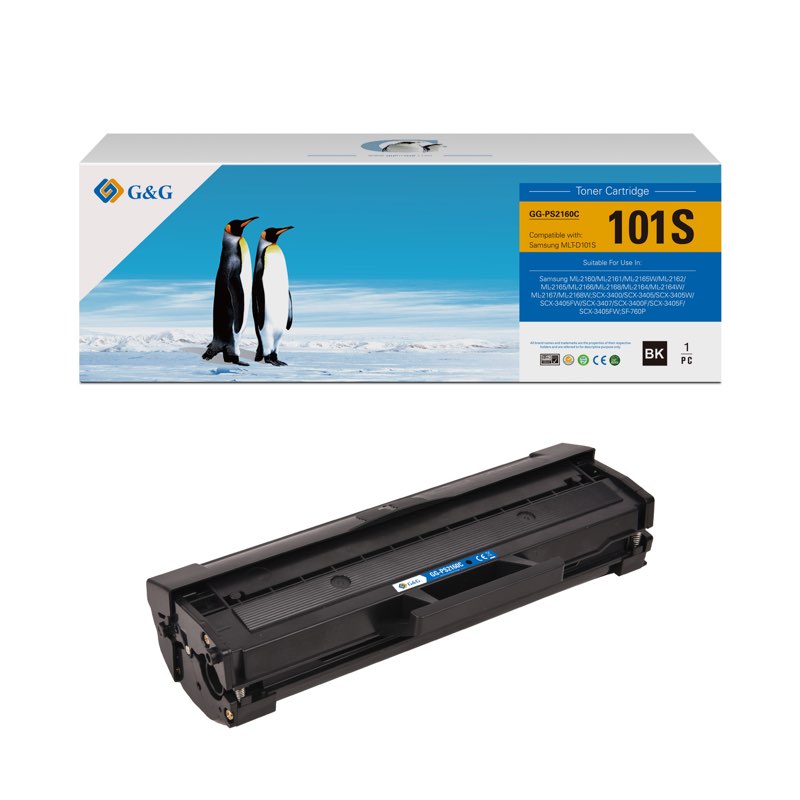 Toner Cartridge Samsung 2160/2165 (MLT-D101S 1.5K)