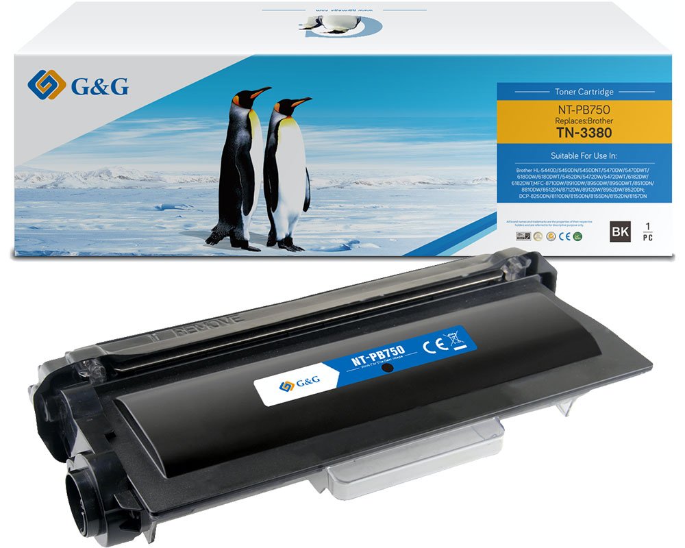 Toner Cartridge BROTHER TN3380 за 8000 копии