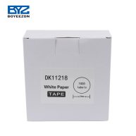 Ролна за Brother DK11218 (ø24mm x 1000парчиња) - Црно на Бело