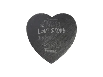 Hanging Slate (25*25cm) Hart shape